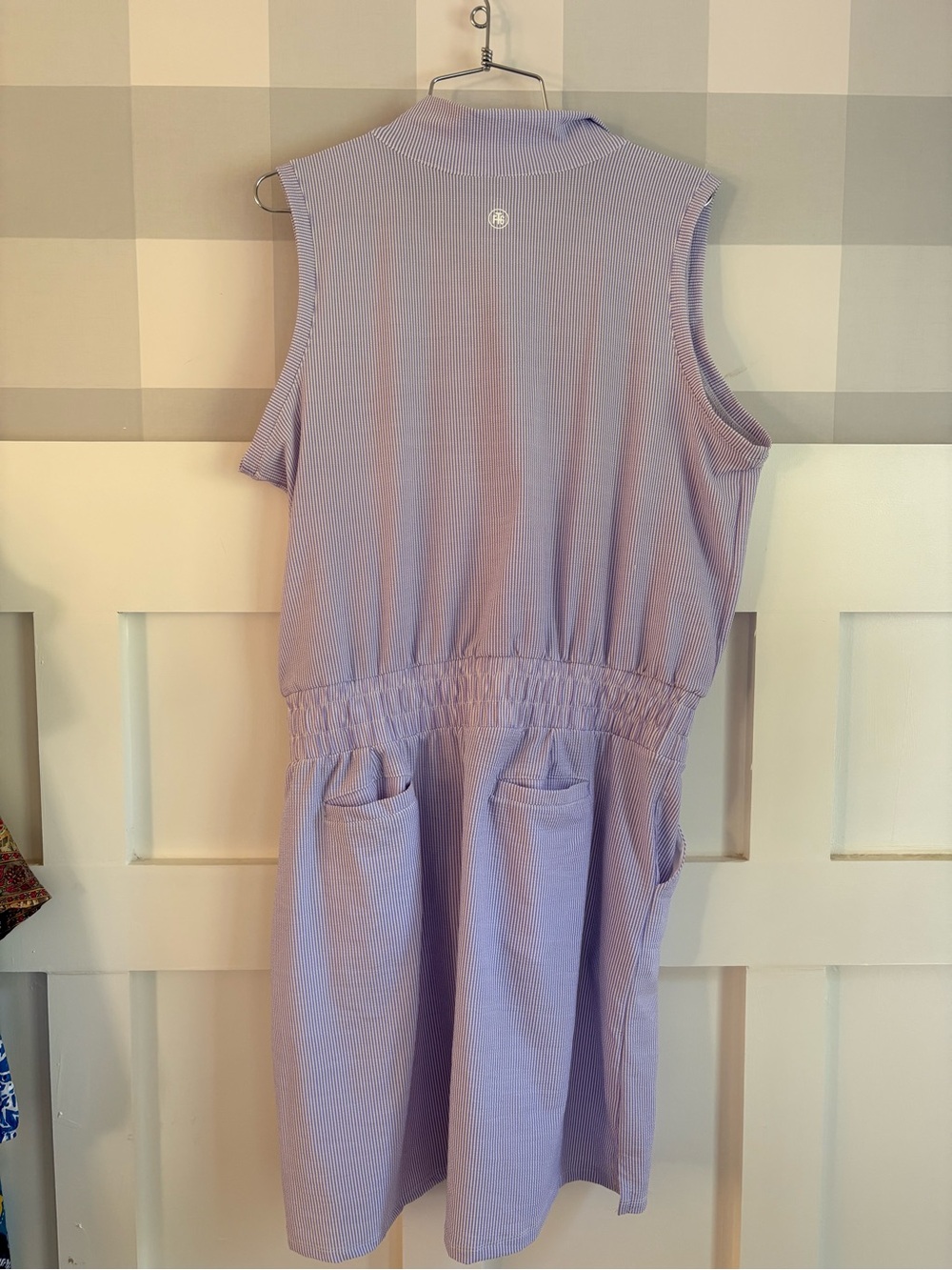 Fore the Girls Golf Dress Lavender Large - Picture 5 of 7